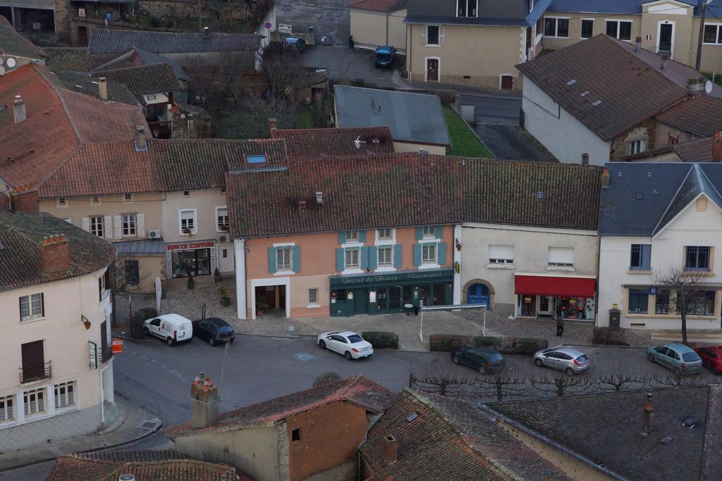 Logis Hotel De France Rochechouart Bagian luar foto